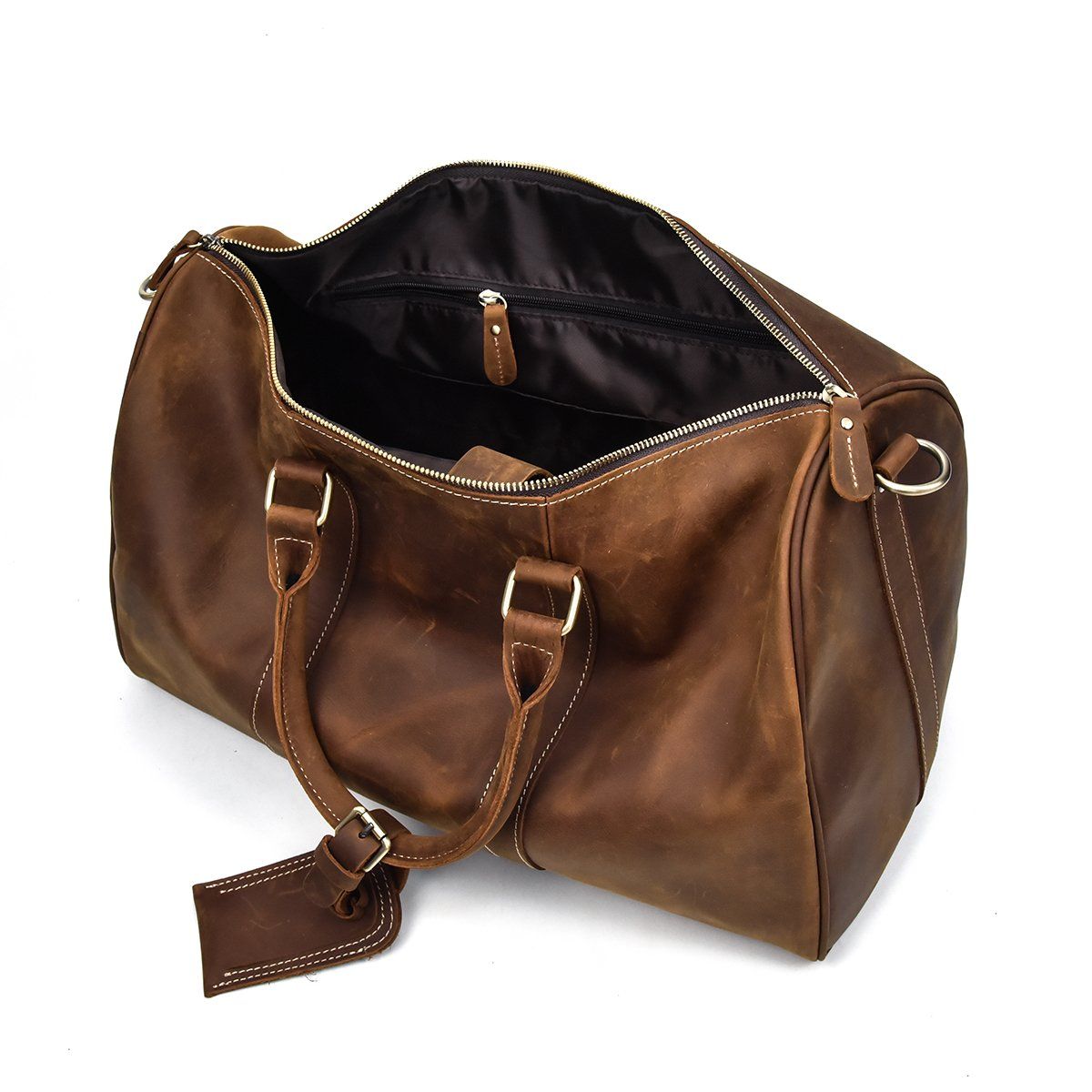 Sac de Voyage Cuir Vintage waterproof