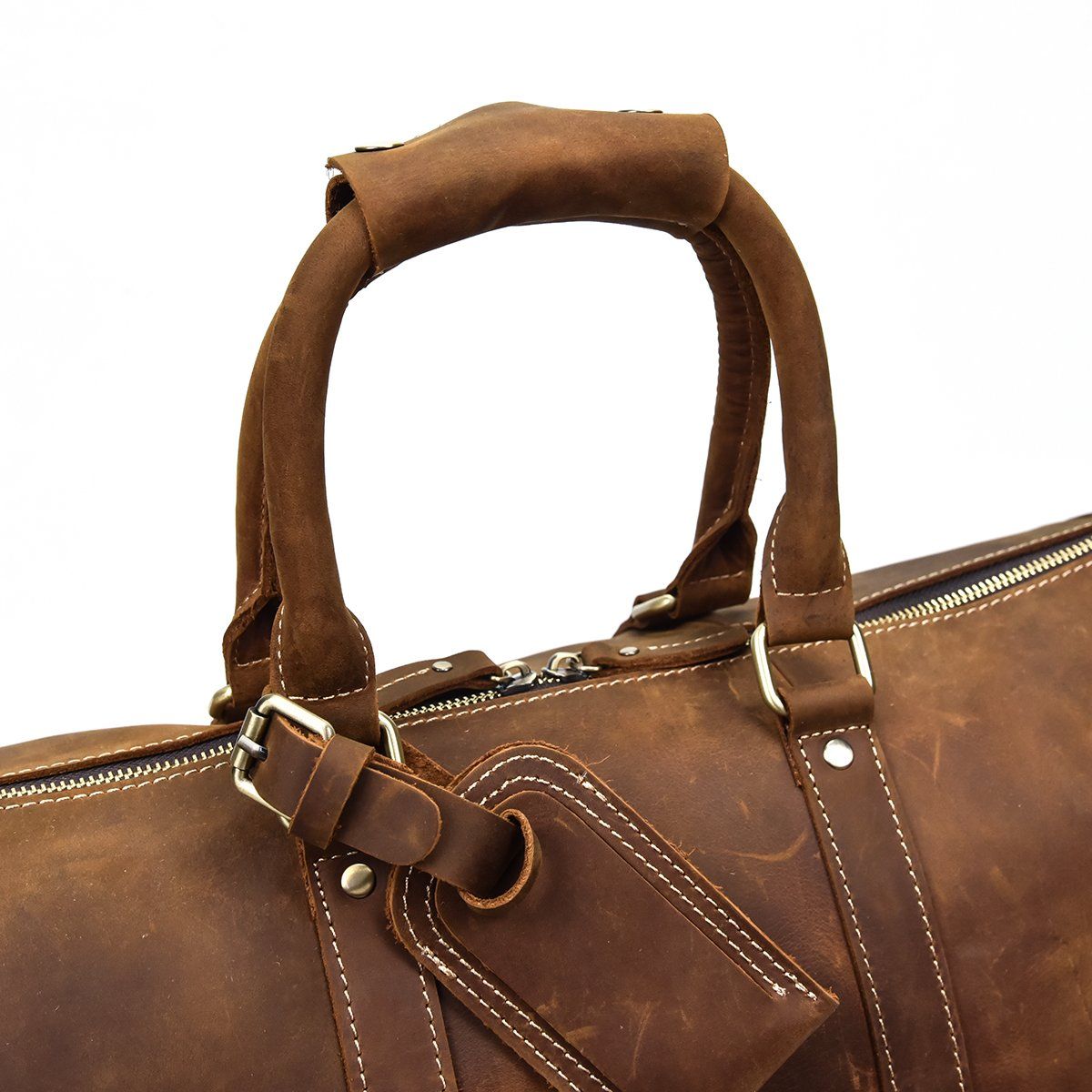 Sac de Voyage Cuir Vintage avion