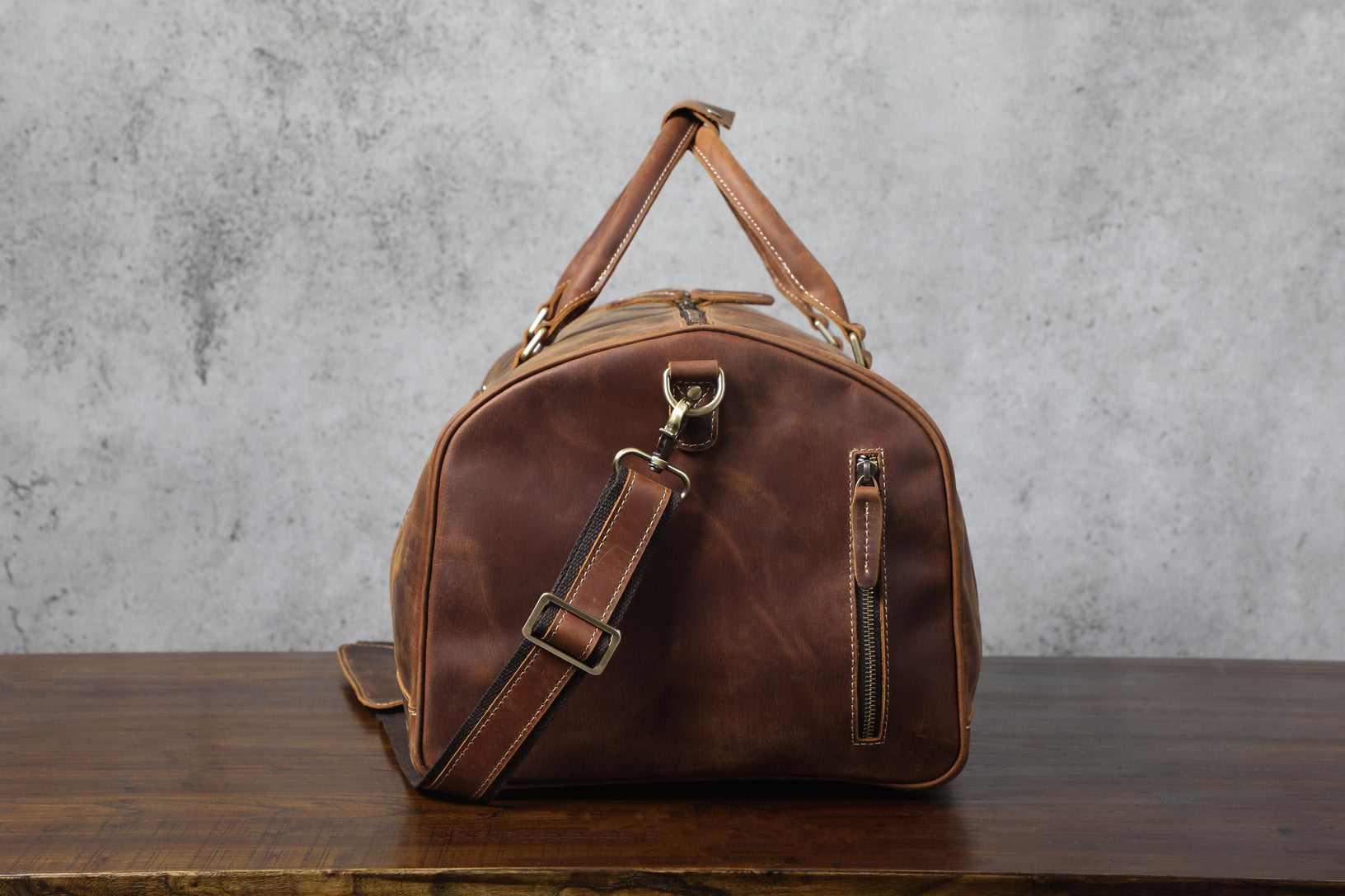 Sac de Voyage Homme en Cuir