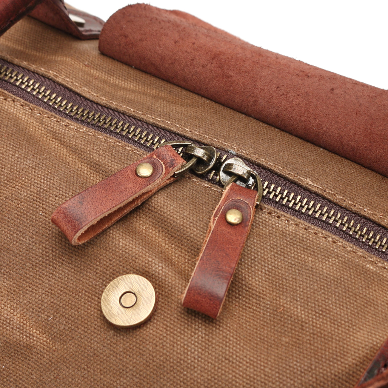 cross-body carry on sport bag made with tanned real leather