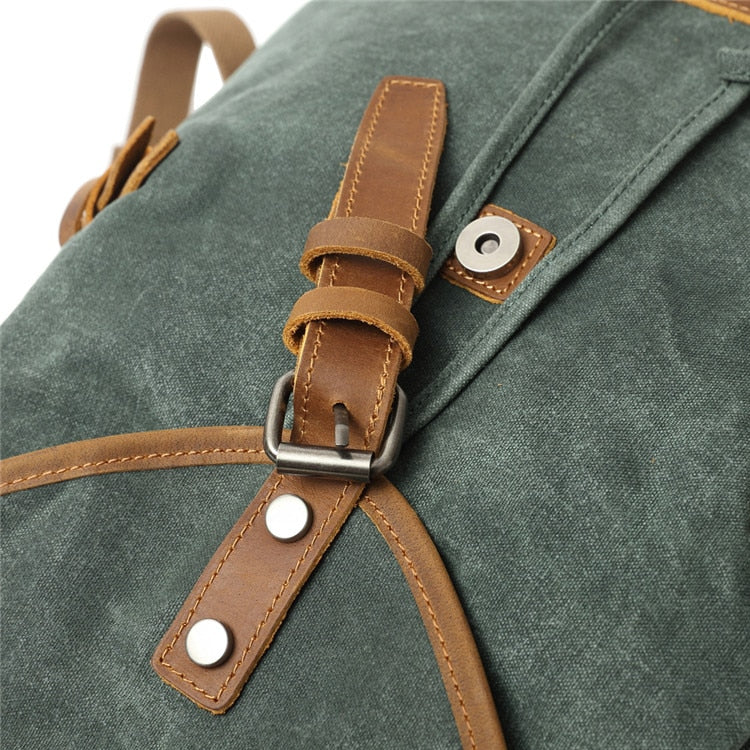 Woman Canvas Backpack