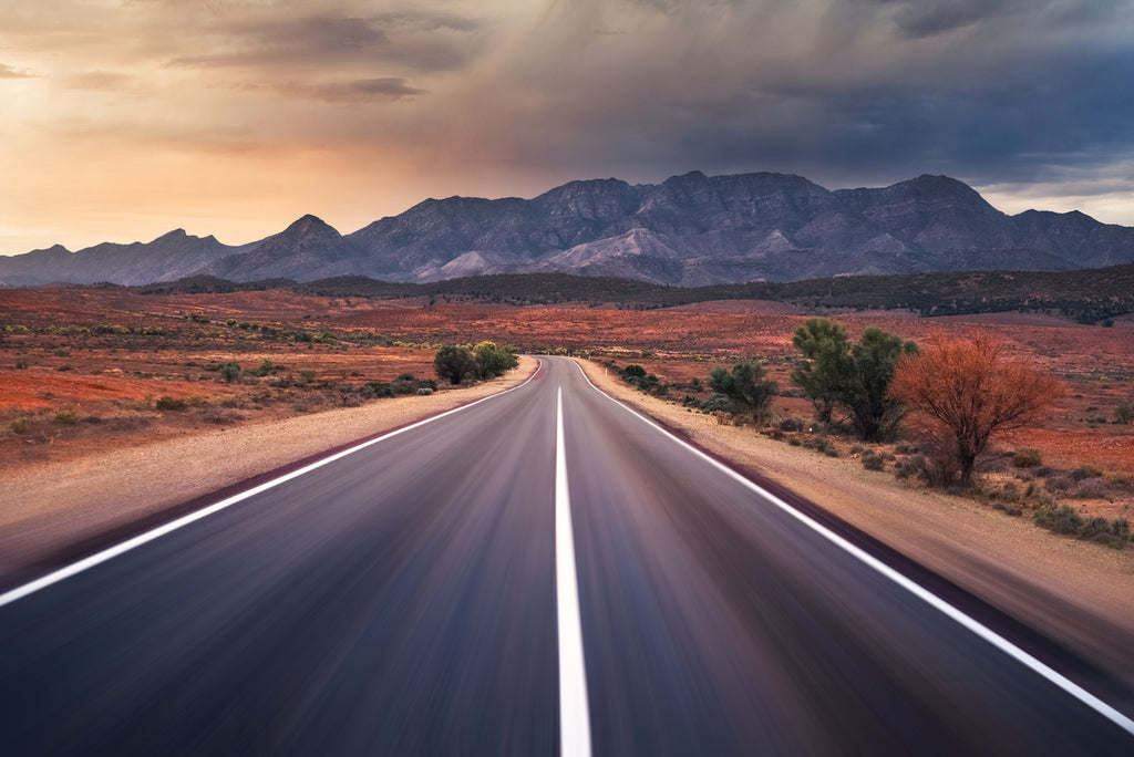 Paysage de la campagne australienne