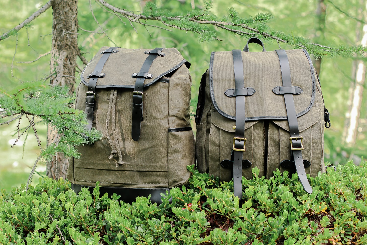 canvas rucksack