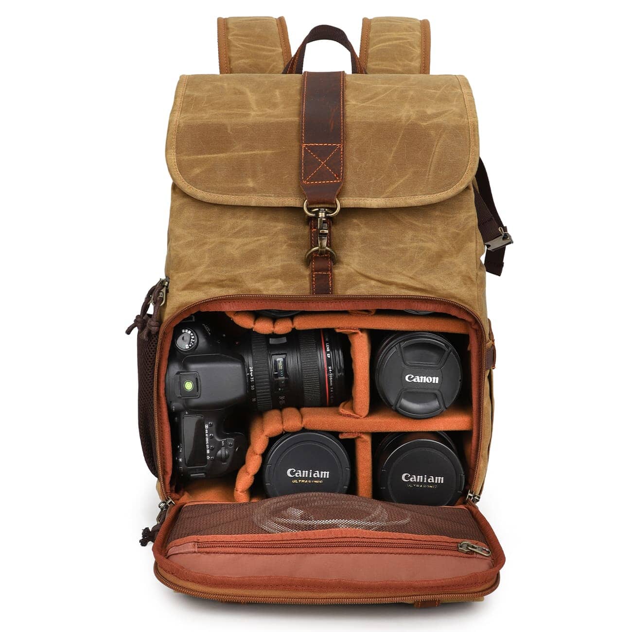 Canvas Camera Backpack