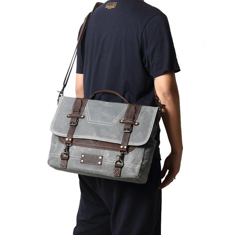 canvas side bag