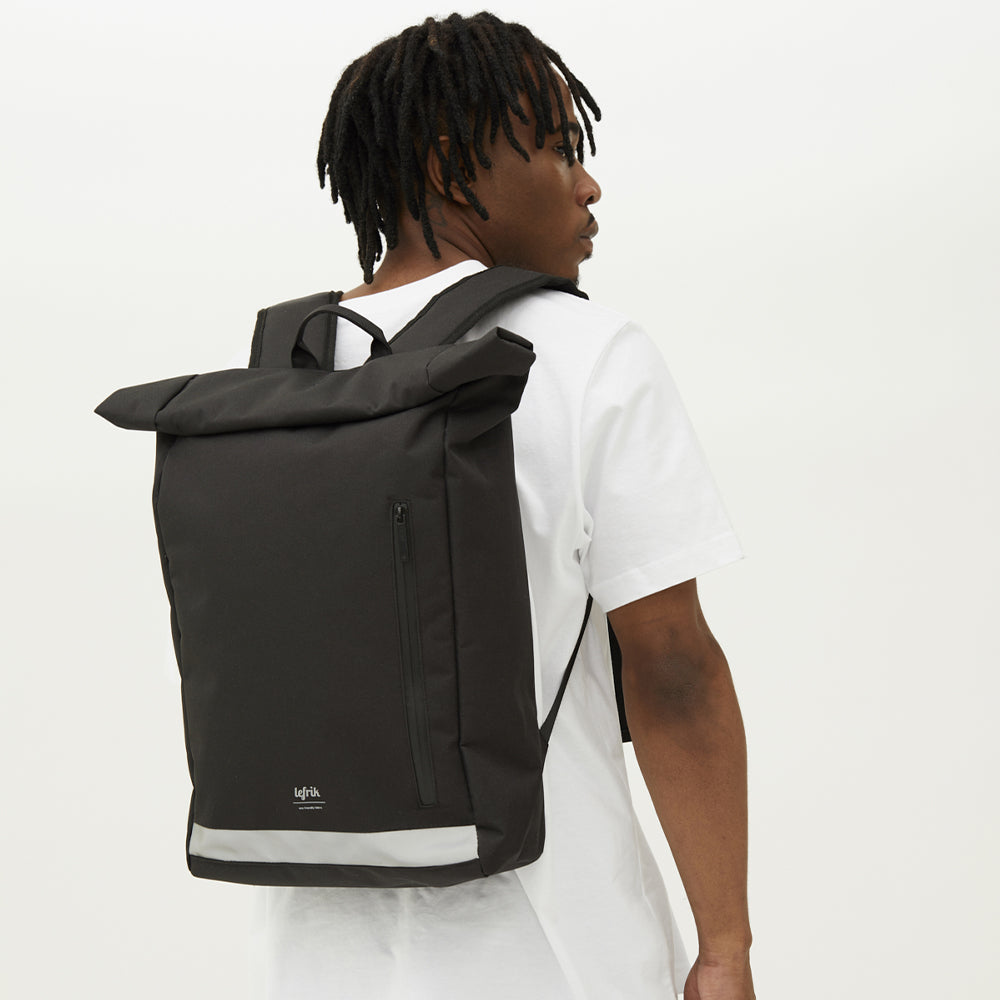 eco material backpack black