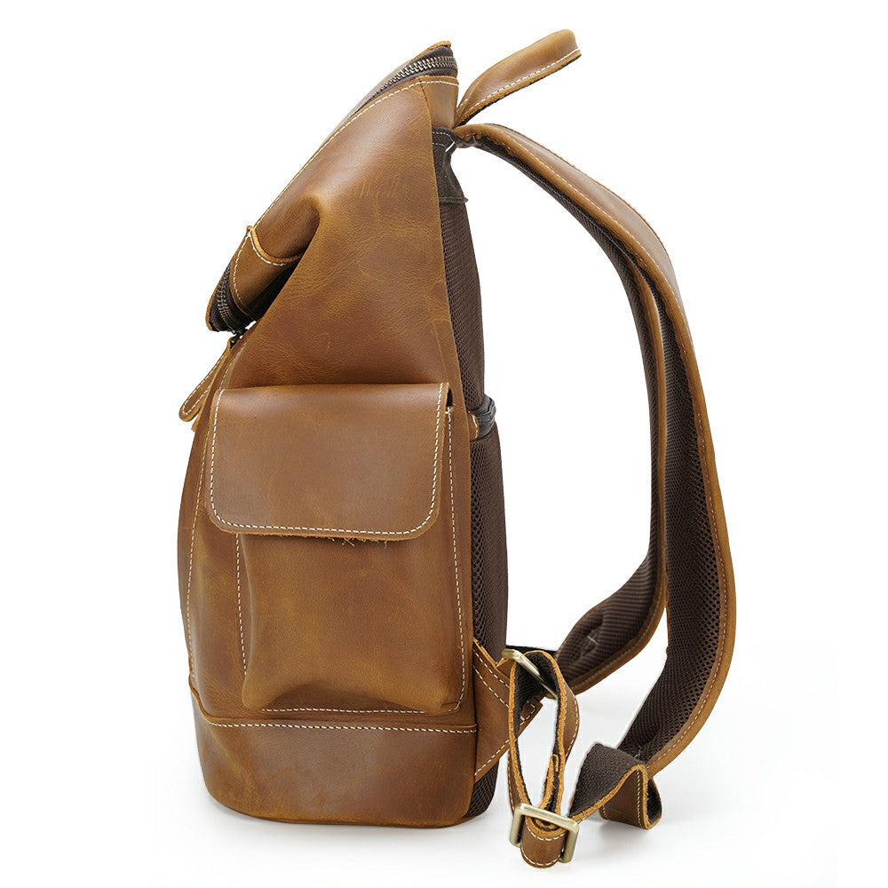 fashion backpack leather