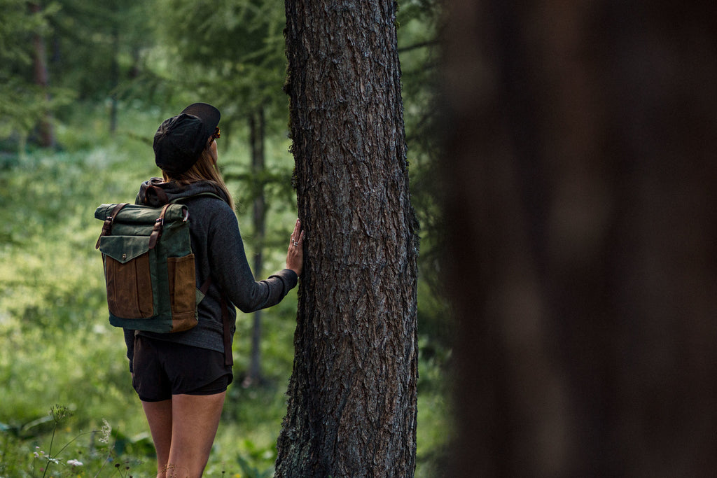 flip top backpack