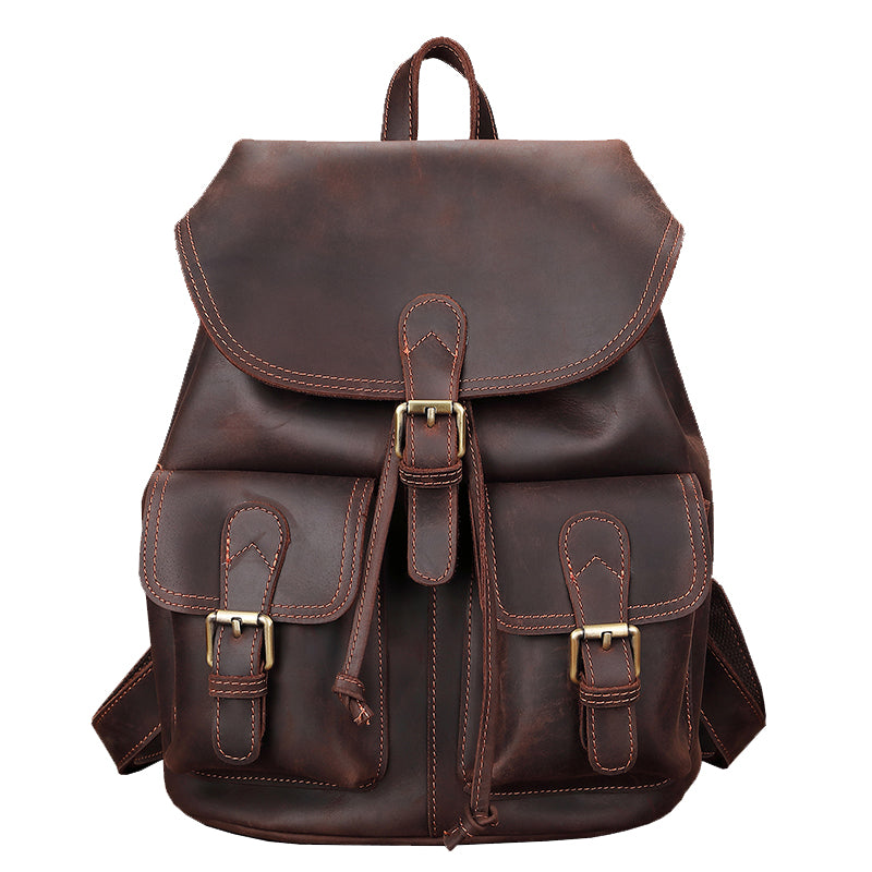 Leather Satchel Backpack