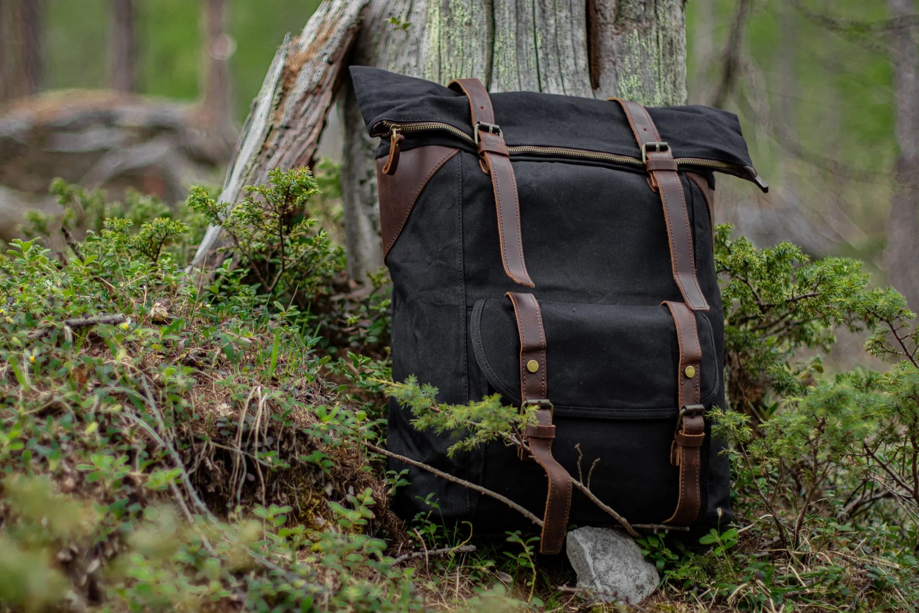 joli sac à dos vintage noir