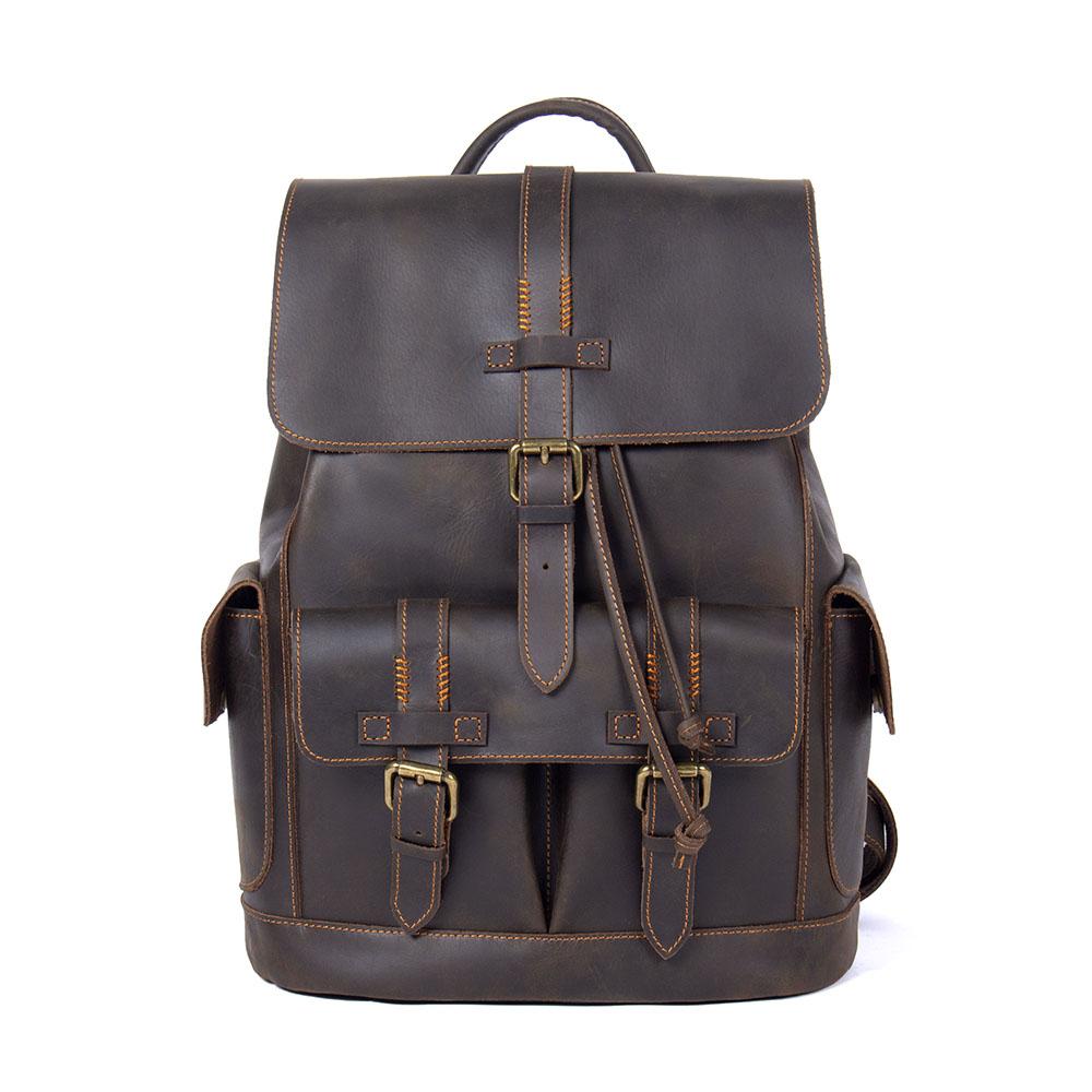 aryn leather backpack