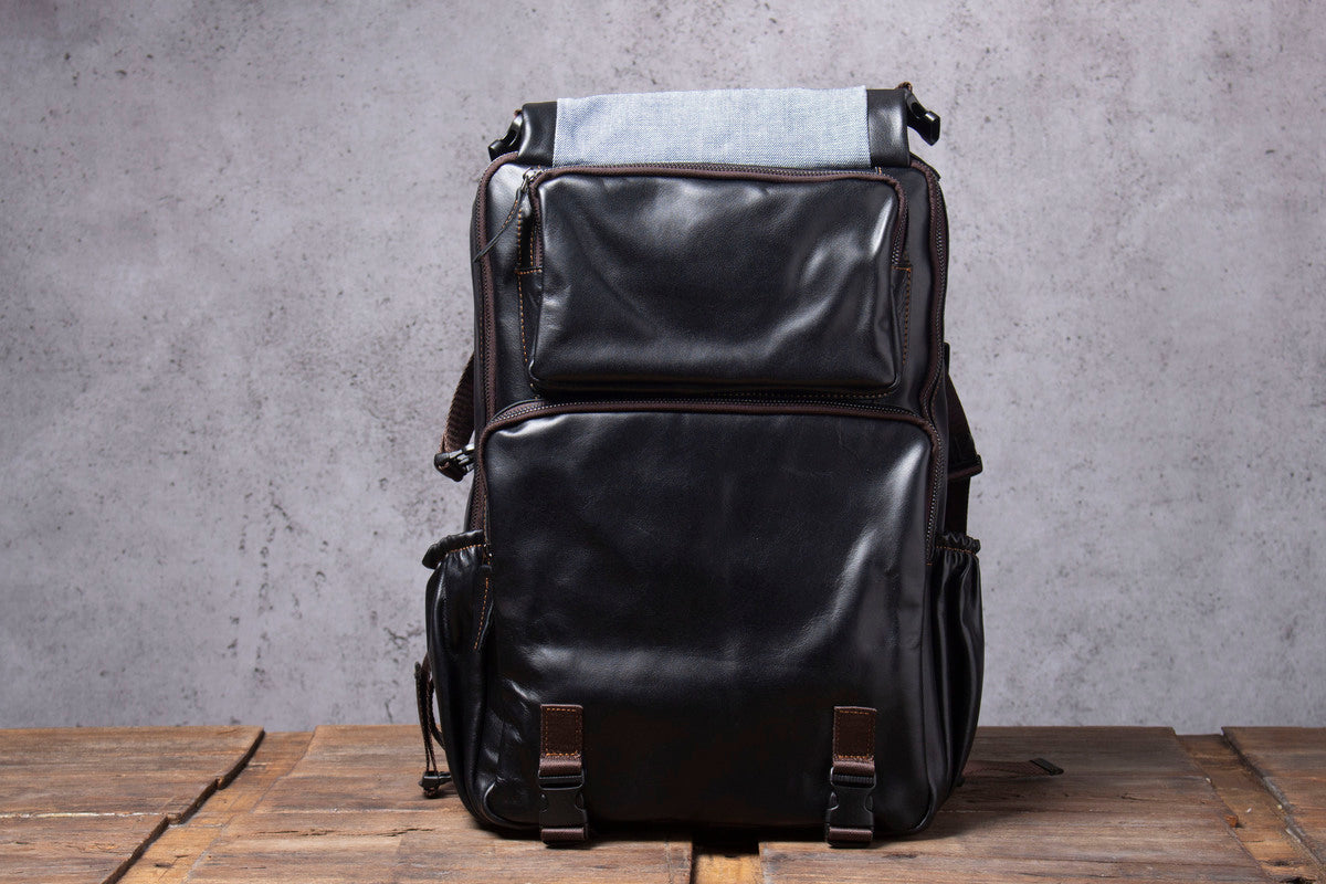 leather book bag mens