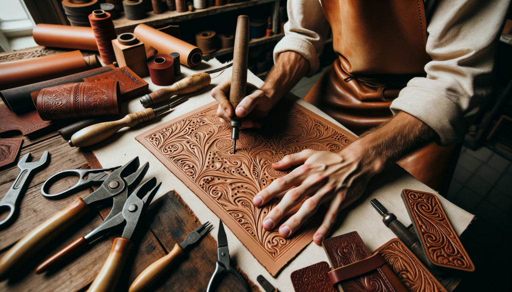 Stamping Leather vs Laser Engraving Leather