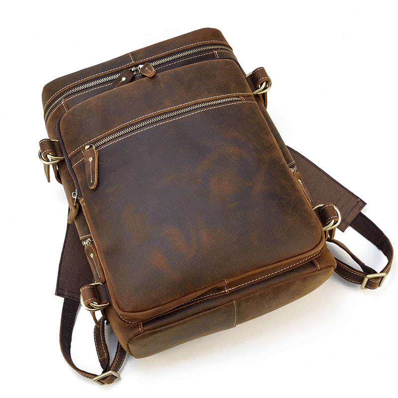 cow leather knapsack that fits every silhouette and outfits in your wardrobe