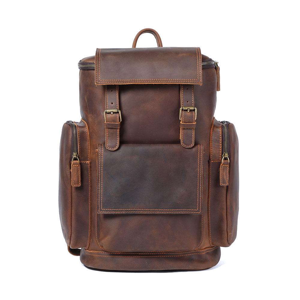 hore leather backpack