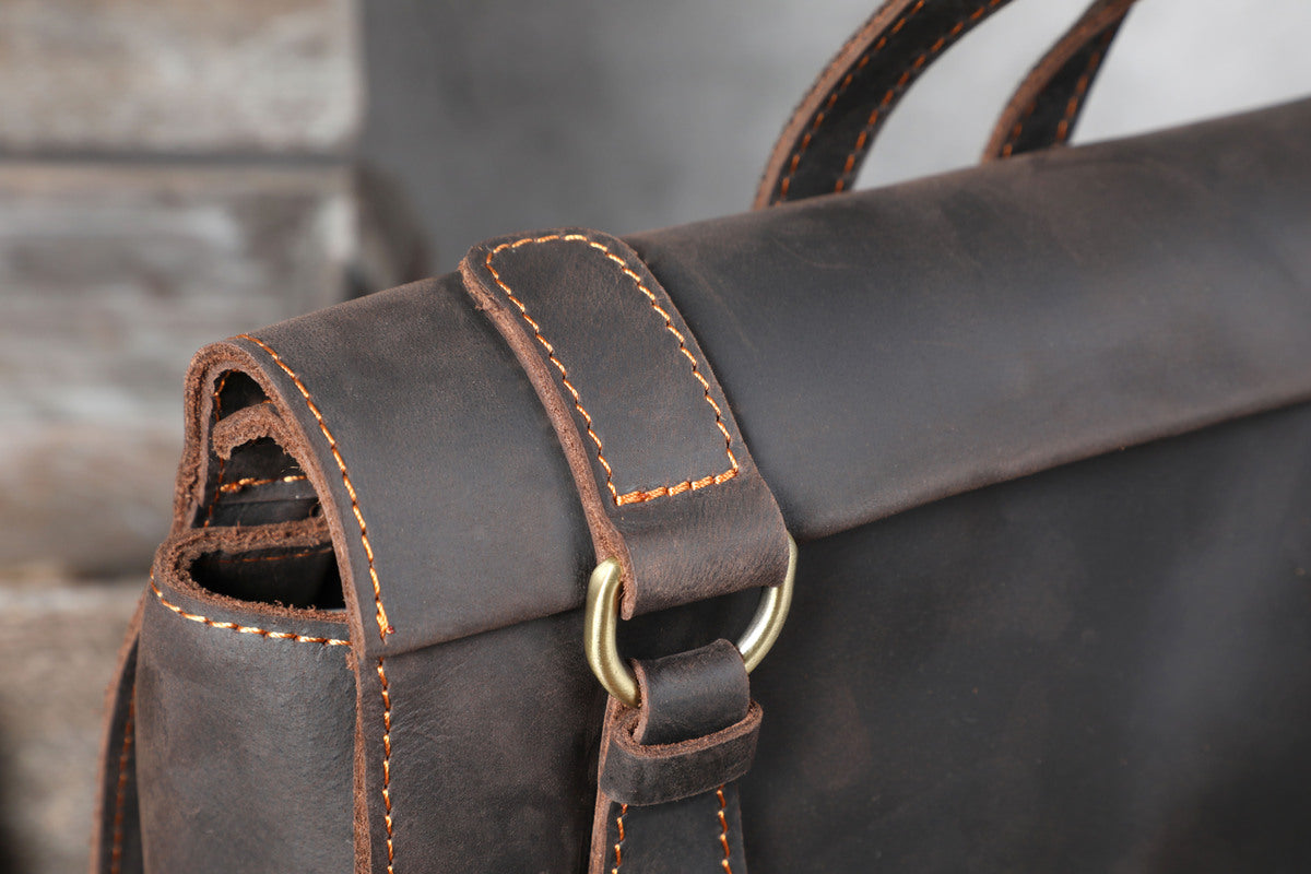 leather rucksack