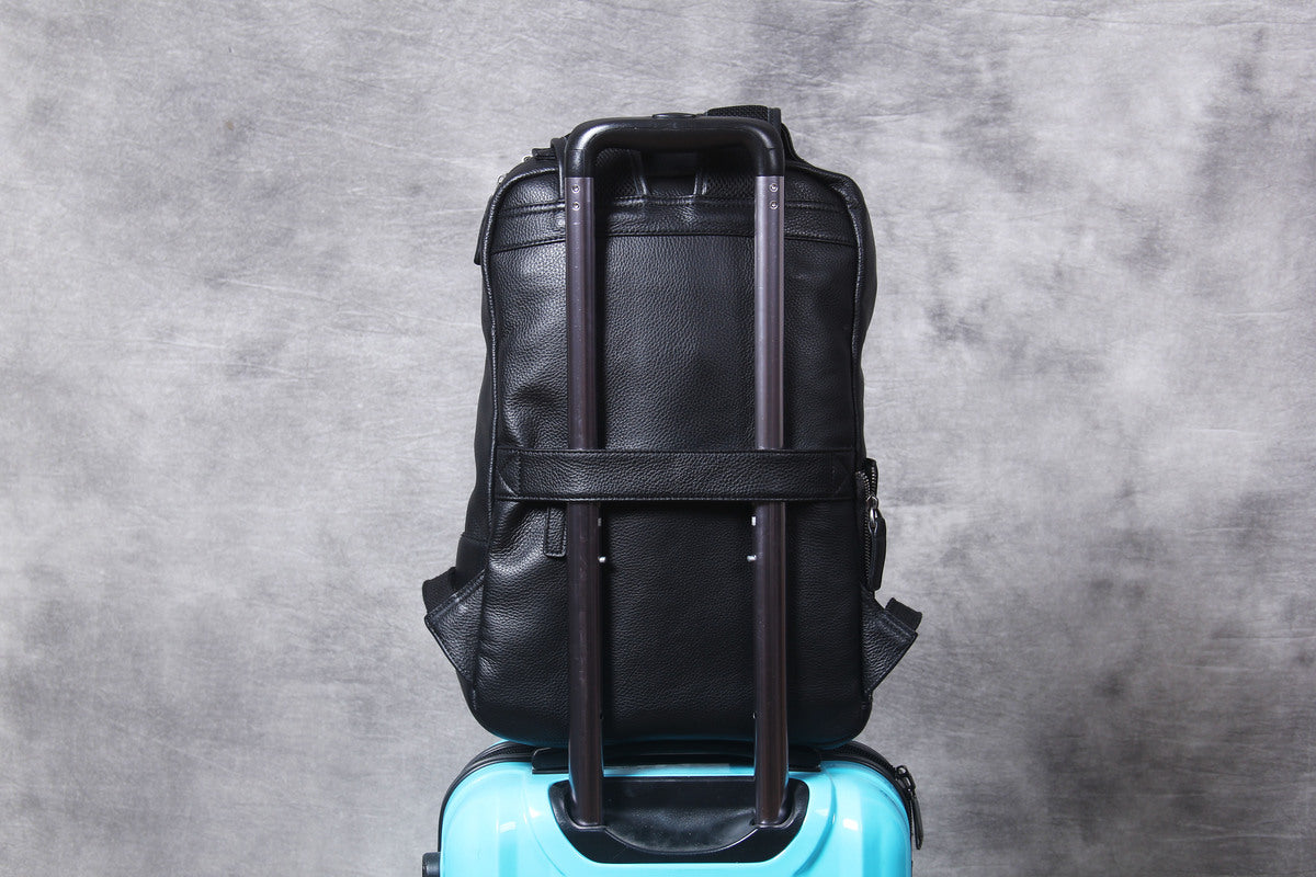 leather rucksack backpack mens