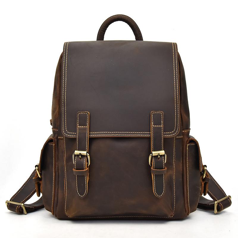 Leather Rucksack Womens