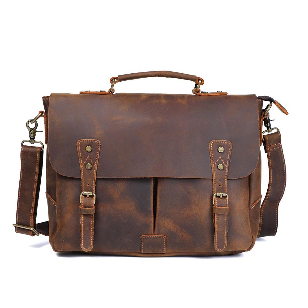 Leather Shoulder Bag