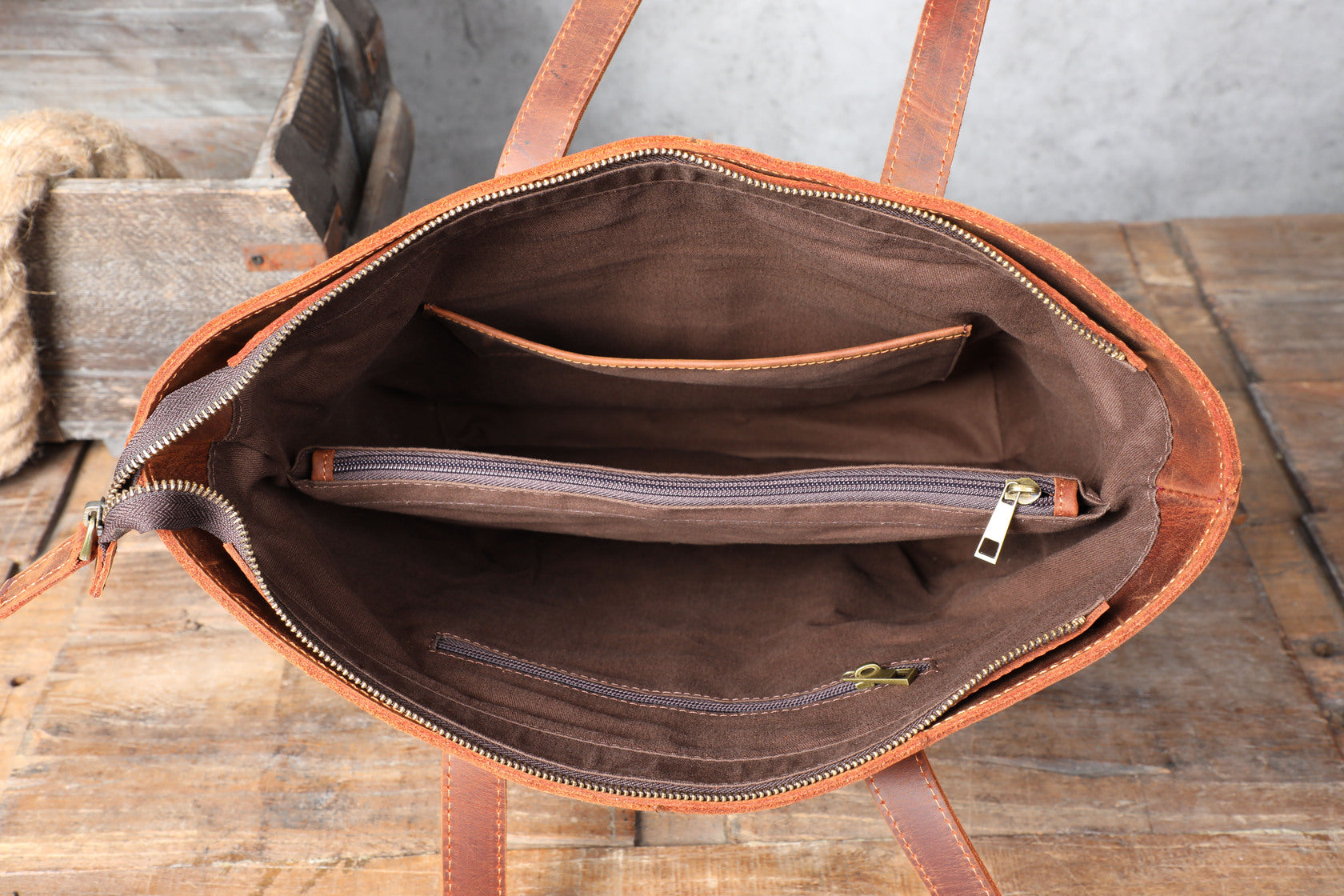 leather tote bag purse