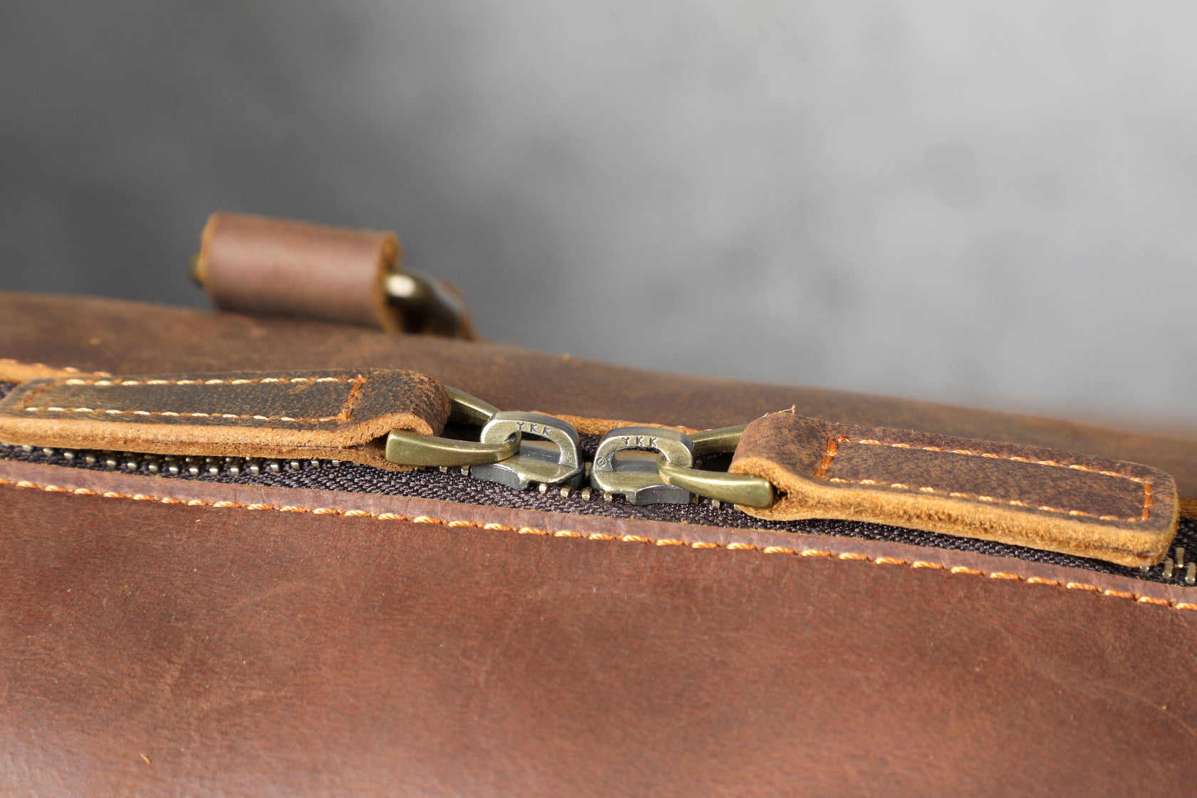 leather weekend duffle bag