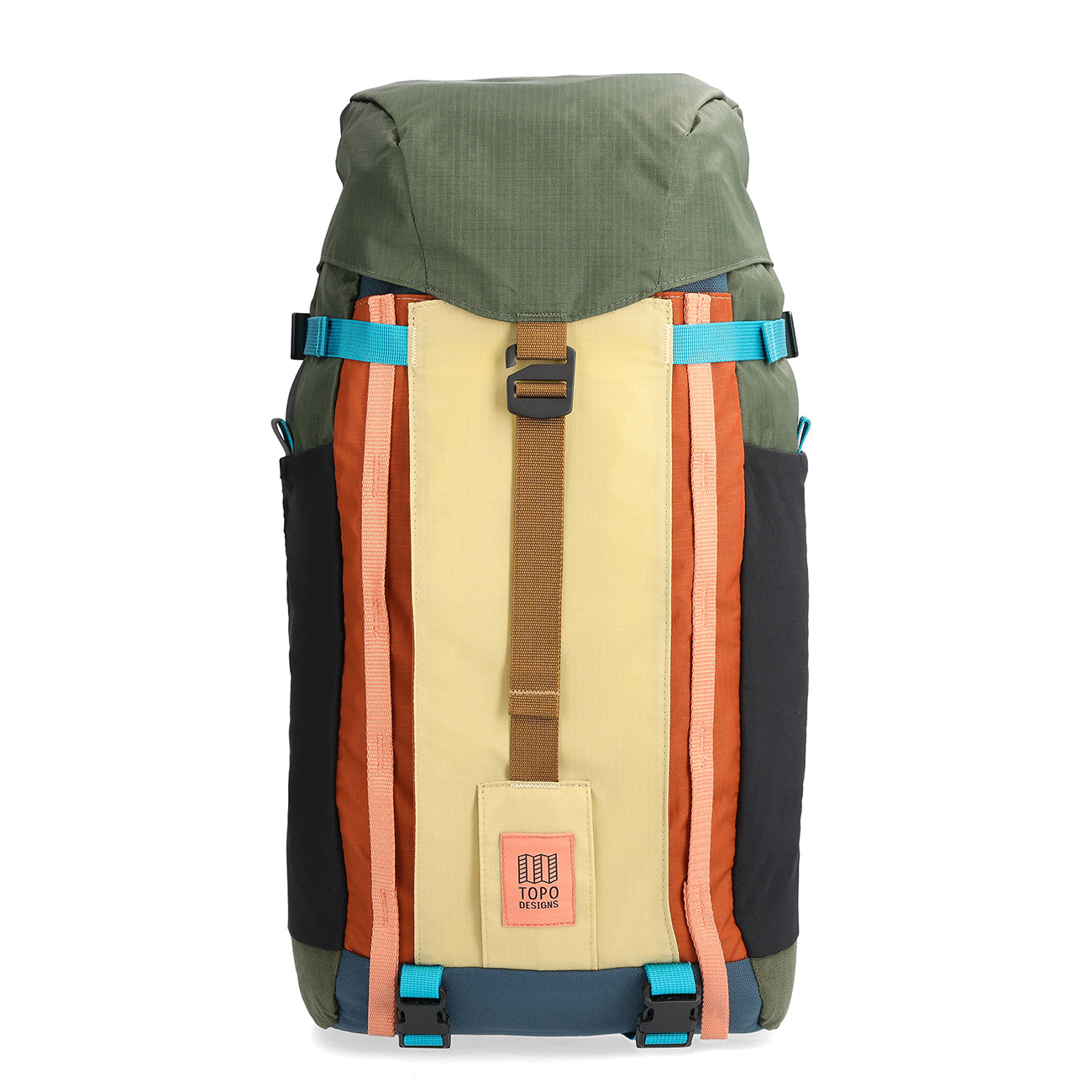 sac à dos randonnée topo design mountain pack 16l vert beige vue avant