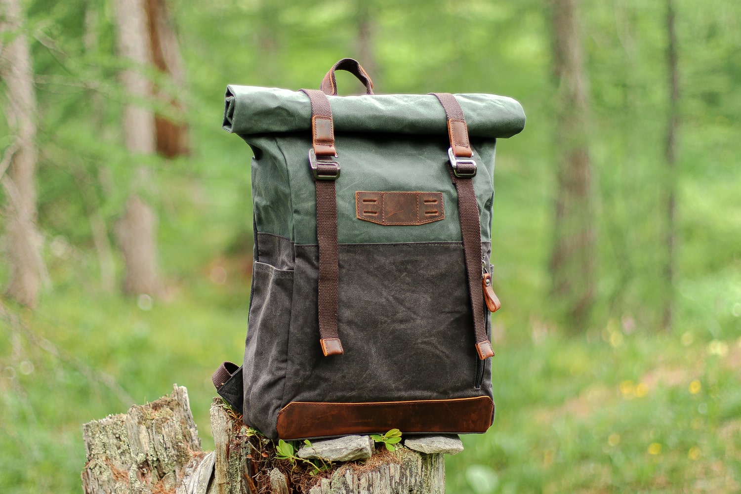 heavy duty canvas backpack