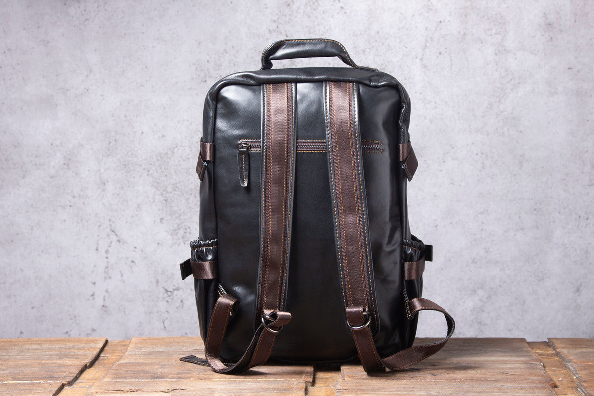 mens black backpack