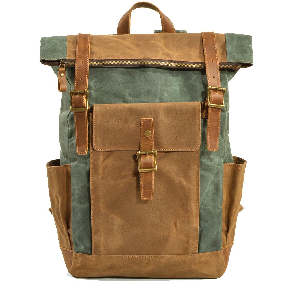 Mens Canvas Backpack