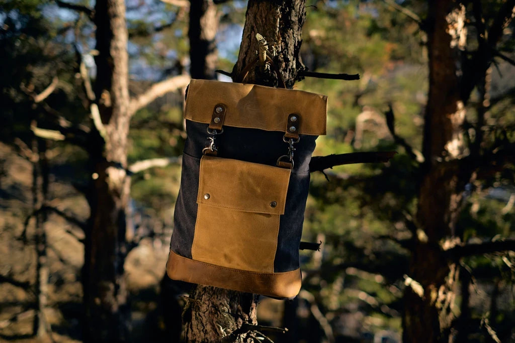 petit sac à dos femmes toile cirée