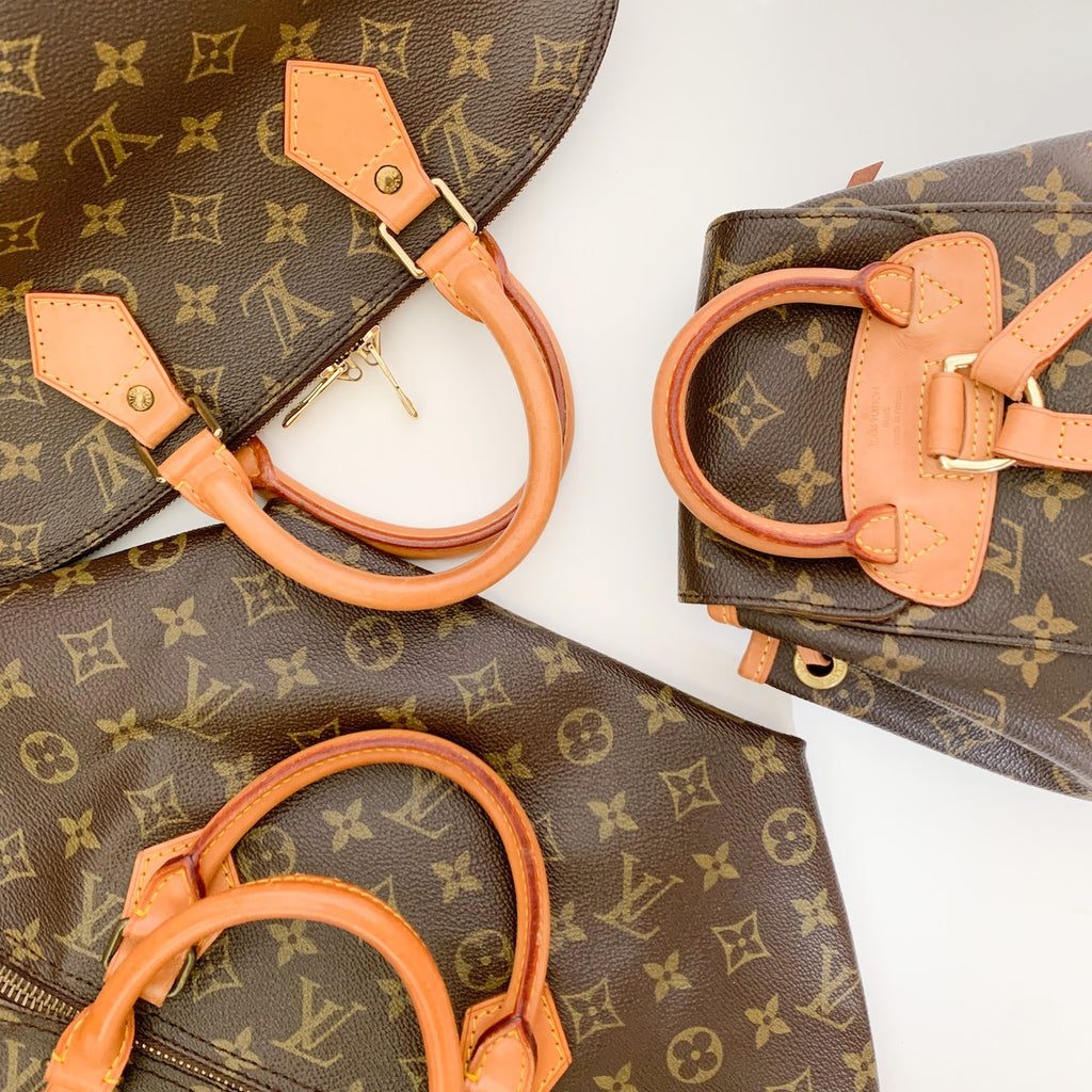 How to Clean Louis Vuitton Vachetta Leather Straps on Neverfull PM Part 1 