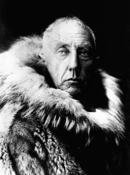 portrait de l'explorateur norvégien roald amundsen