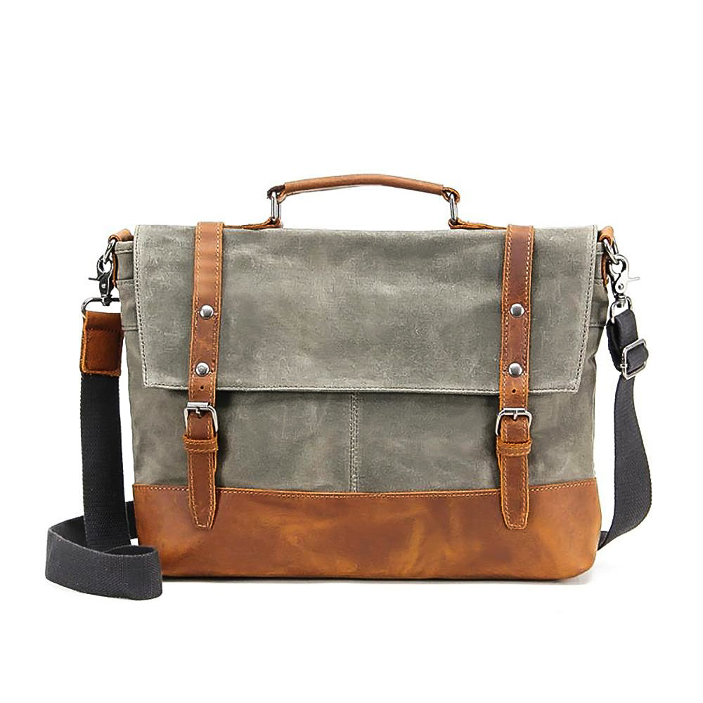 sac bandoulière homme cuir vintage