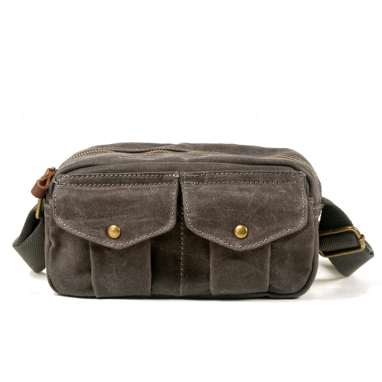 sac porté travers femme gris petit format