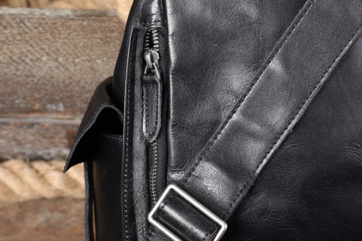 small backpack leather