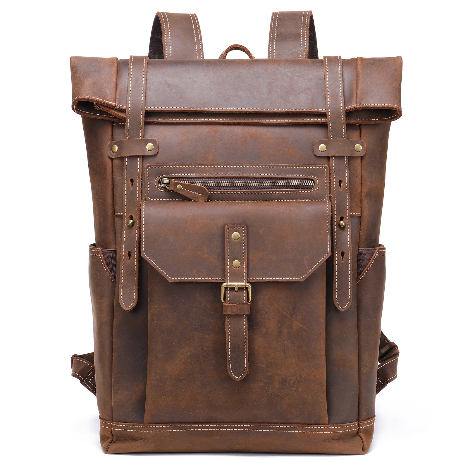 Men's Leather Rucksack