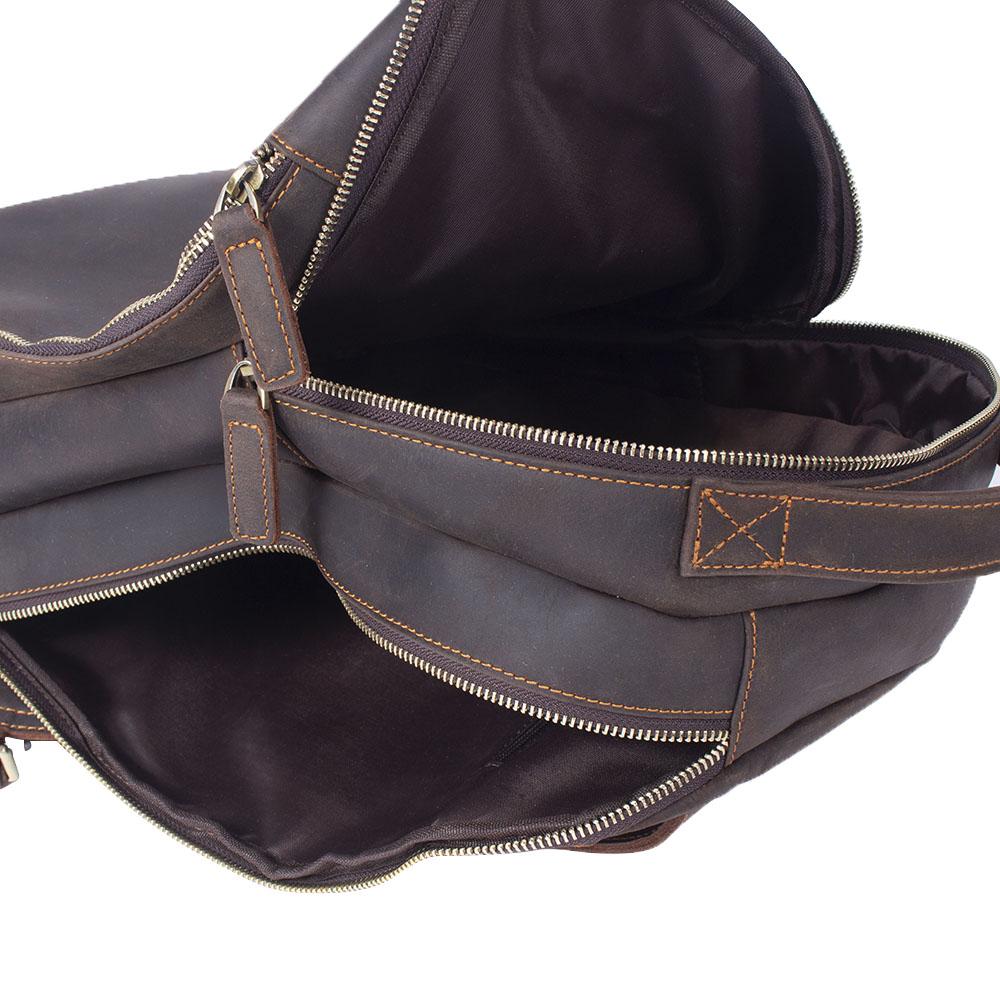 tan quality leather travel bag handbag