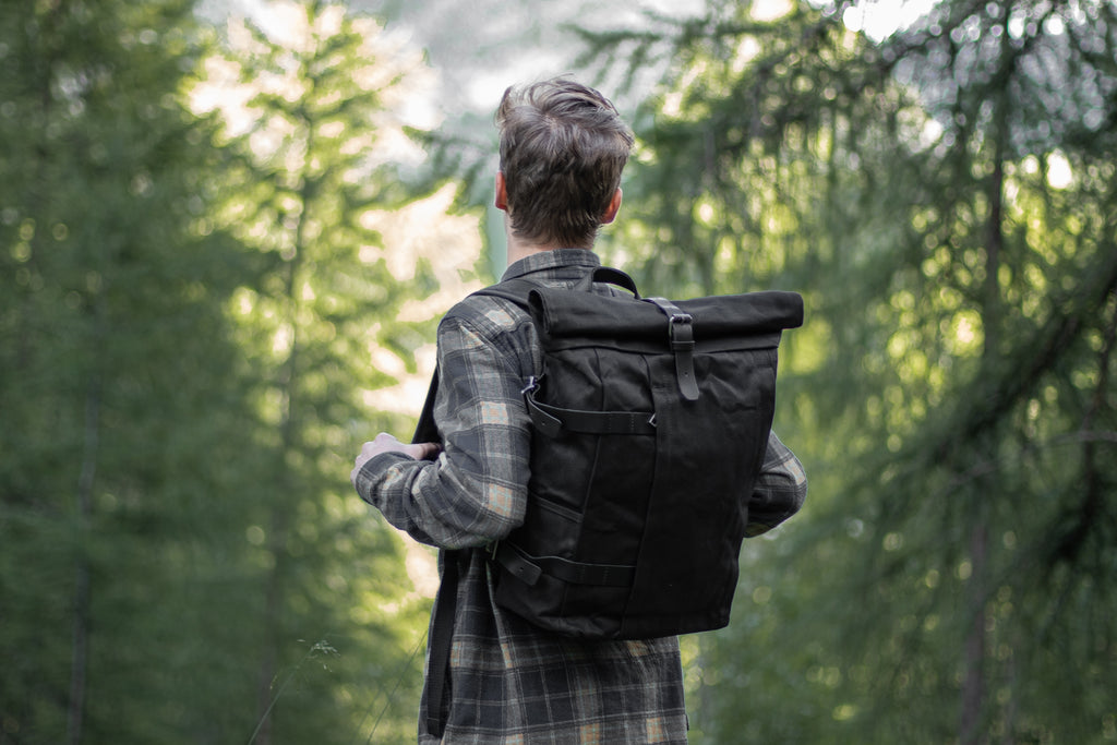 versatile-trendy-waxed-canvas-backpack
