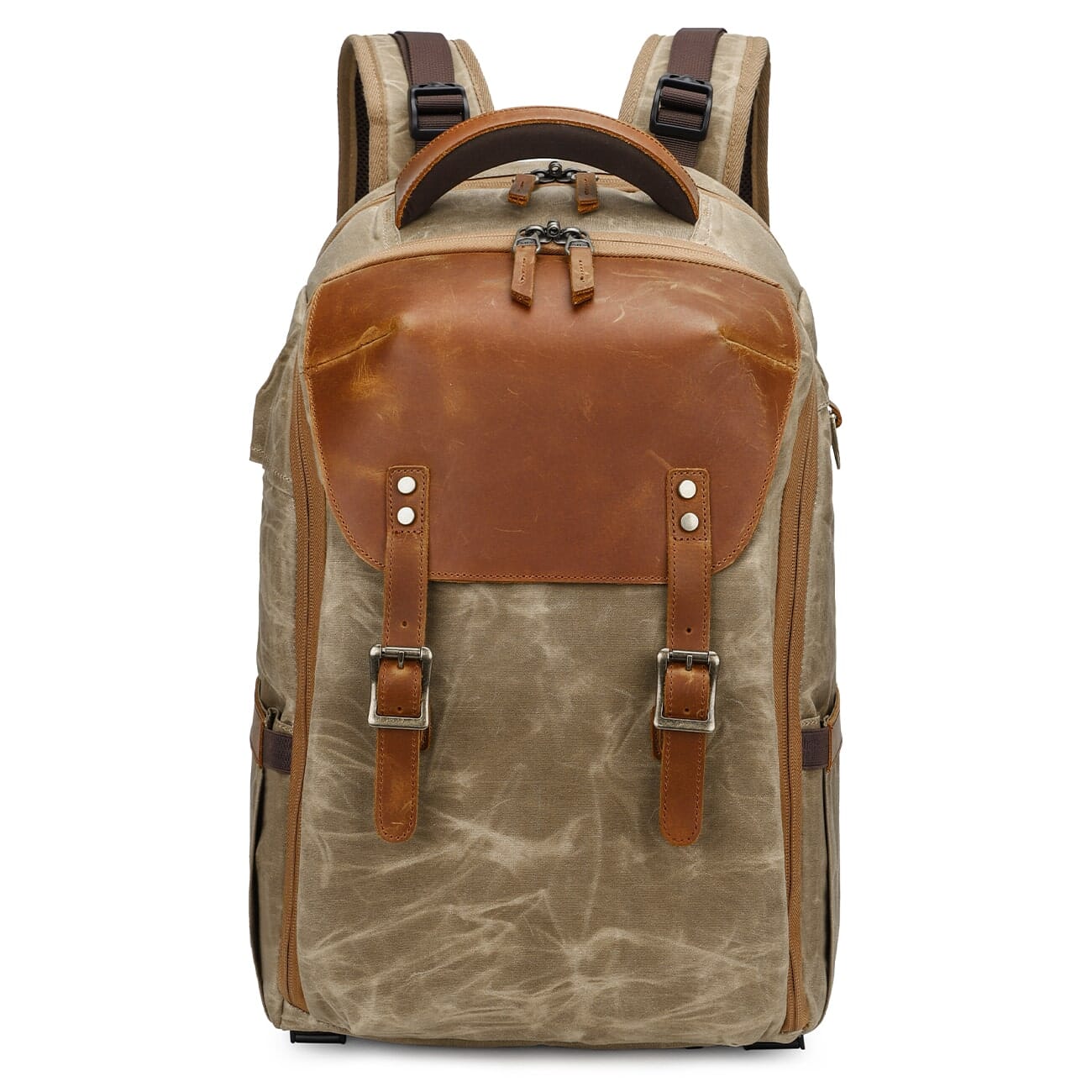 Vintage Canvas Camera Backpack