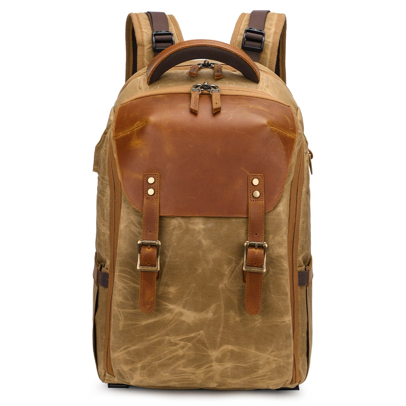 Vintage Canvas Camera Backpack