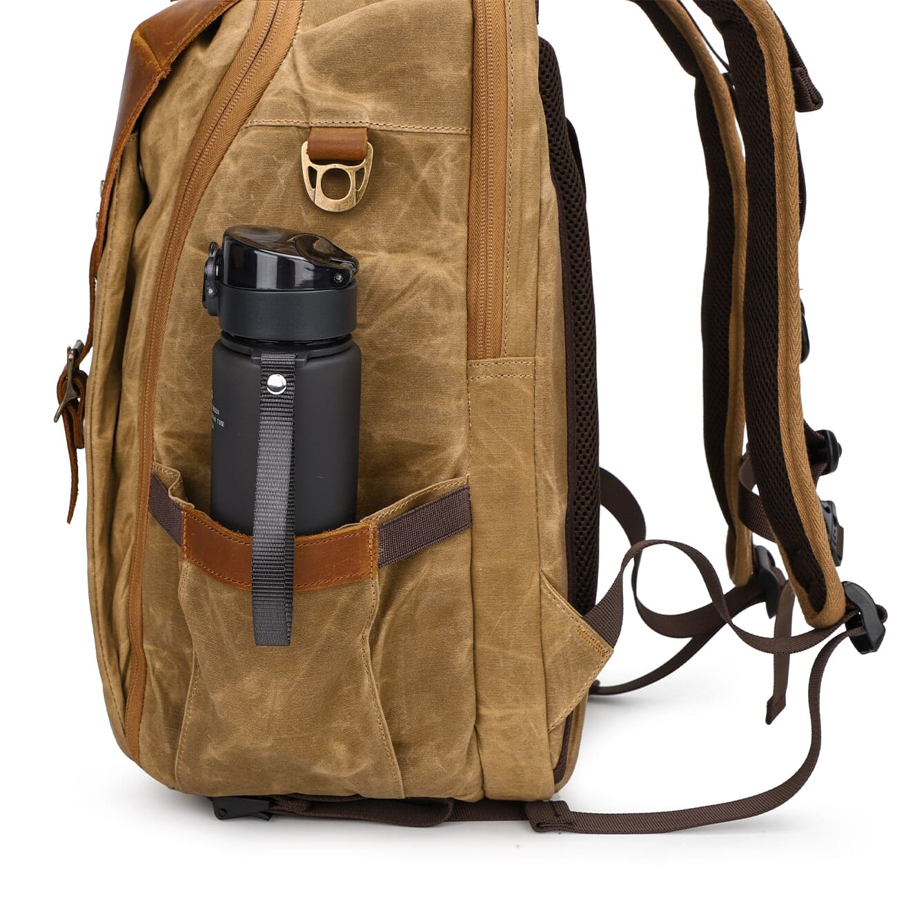 Vintage Canvas Camera Backpack