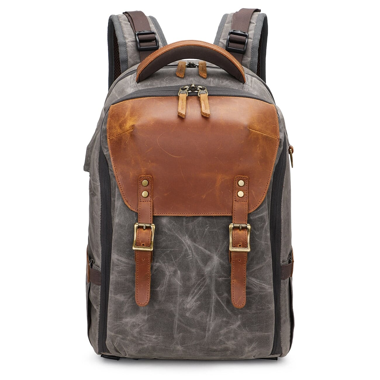 Vintage Canvas Camera Backpack