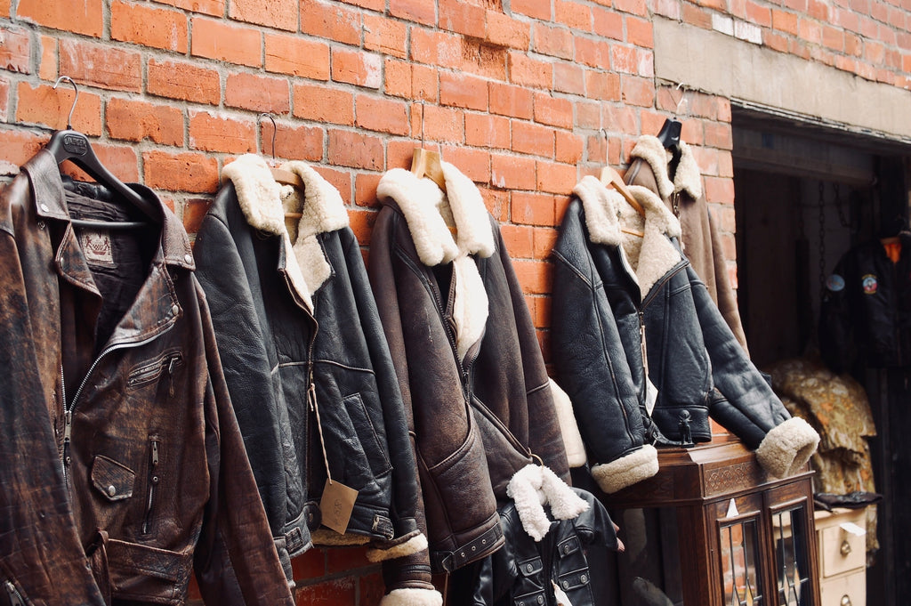 vintage leather jackets