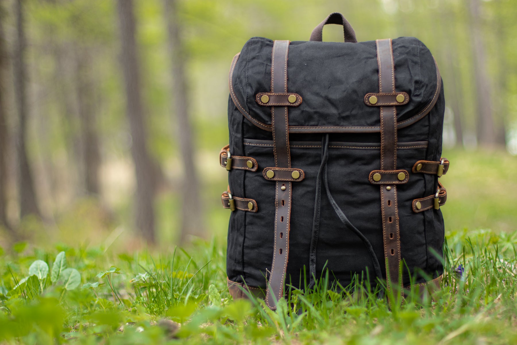 vintage style bushcraft sack