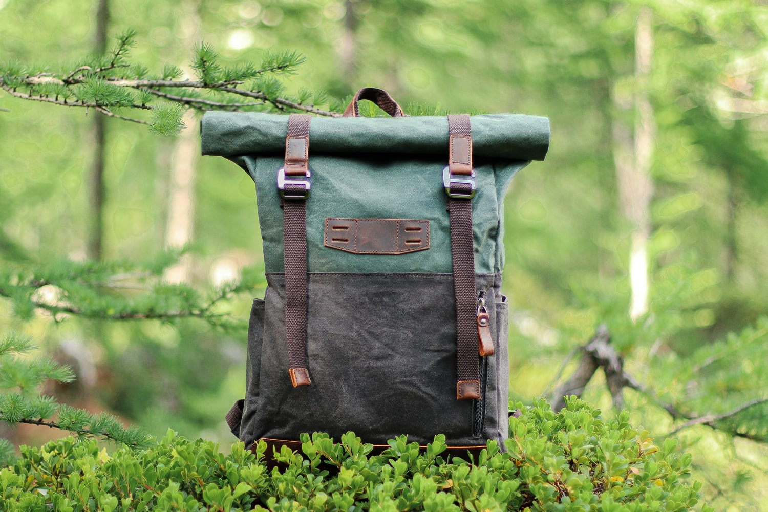 waterproof canvas backpack