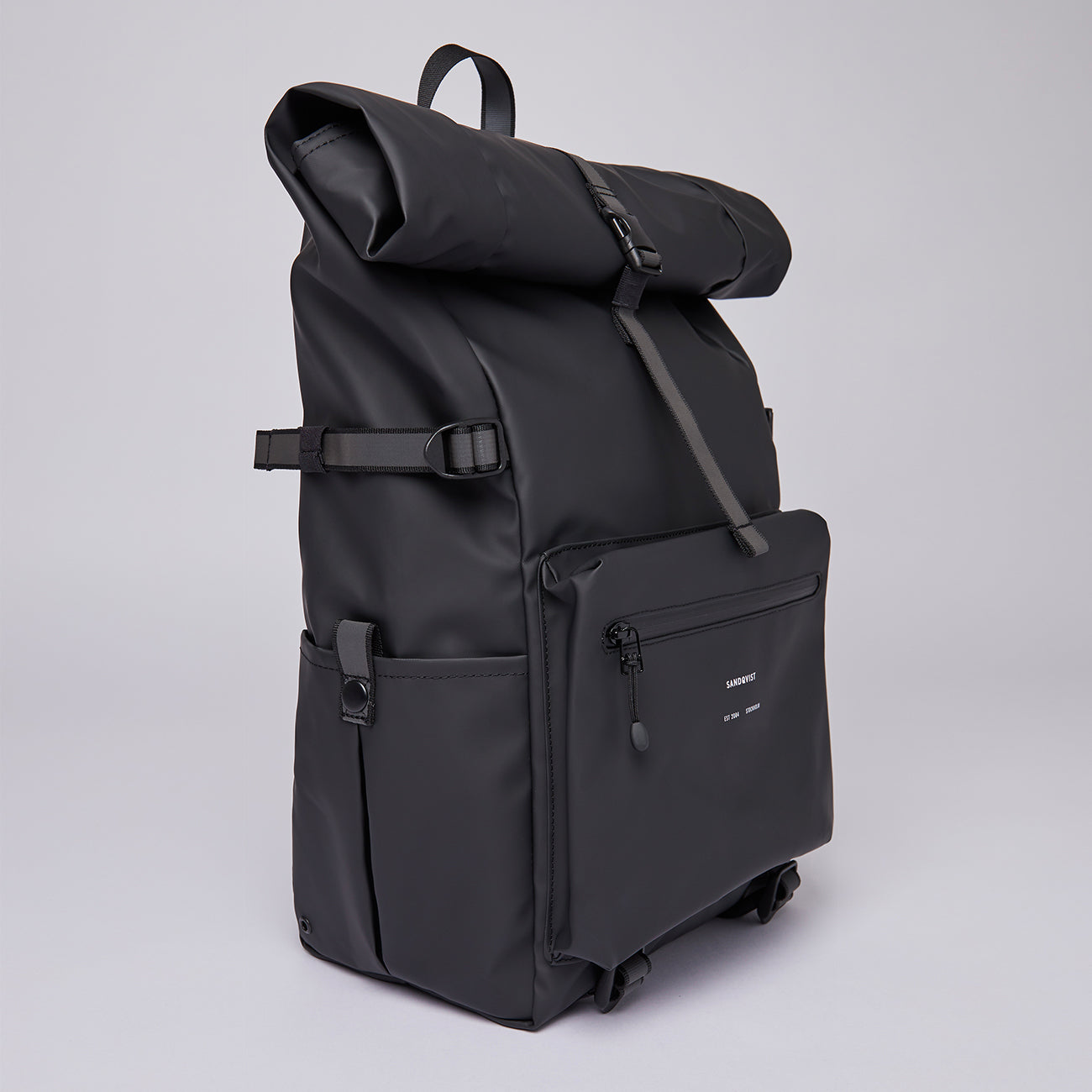 waterproof commute backpack black
