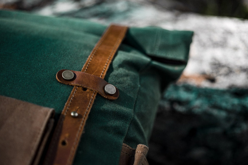 waterproof waxed cotton canvas material