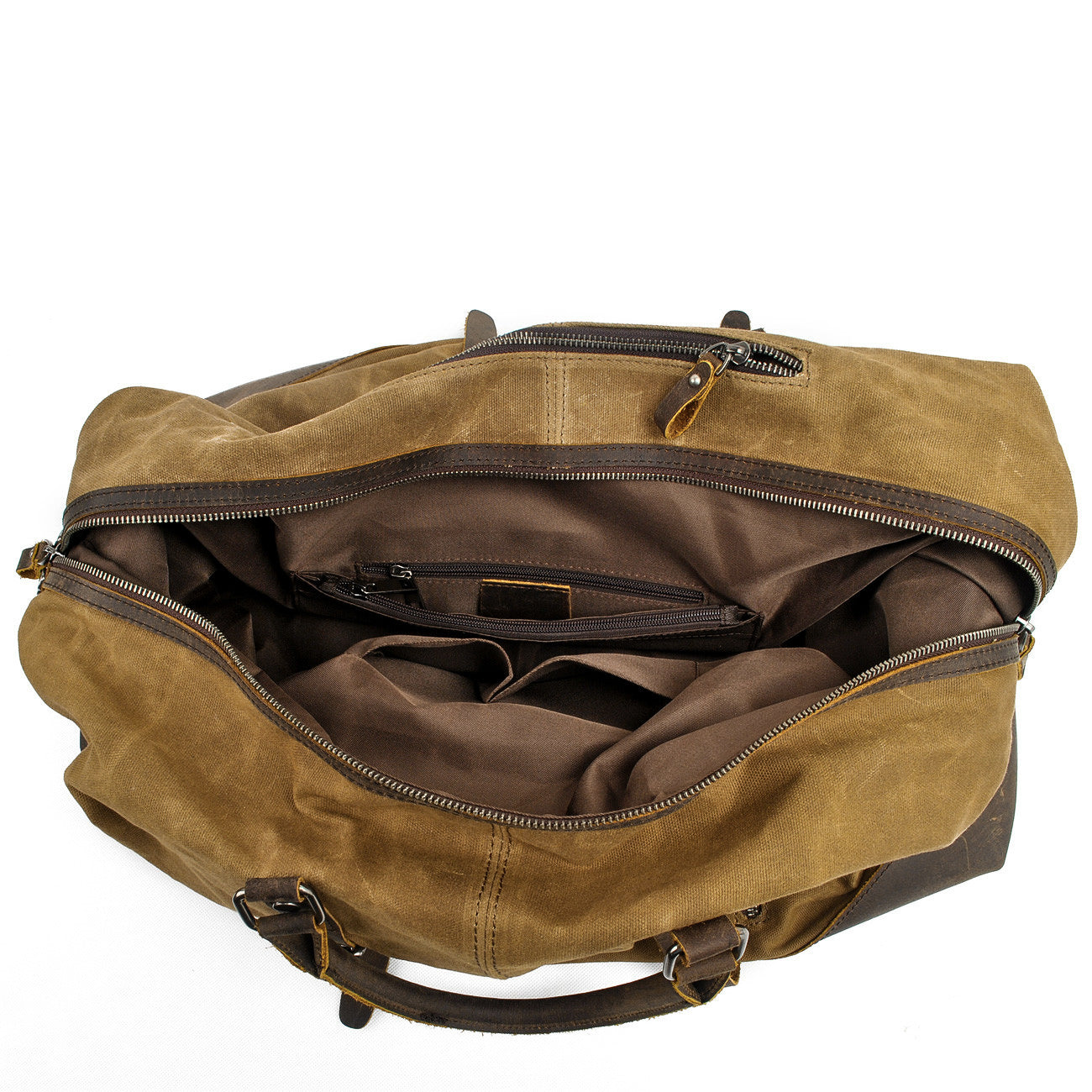 waxed canvas duffle bag mens