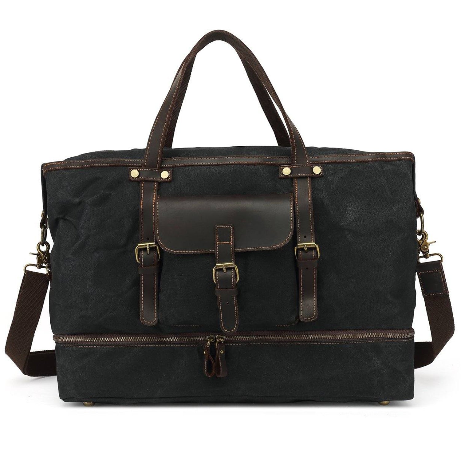 waterproof extra-large waxed canvas luggage