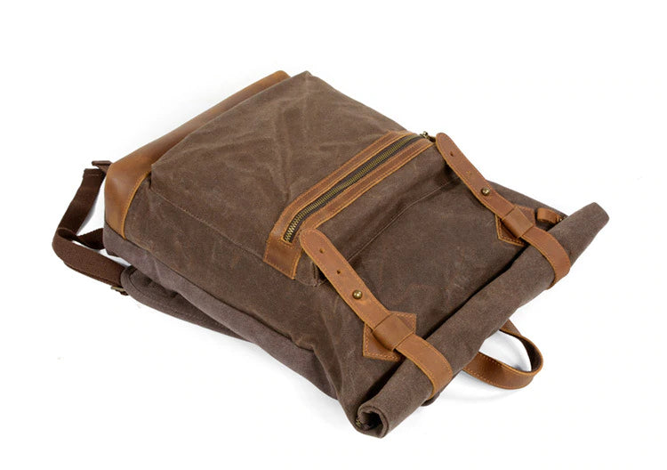 waxed cotton bag